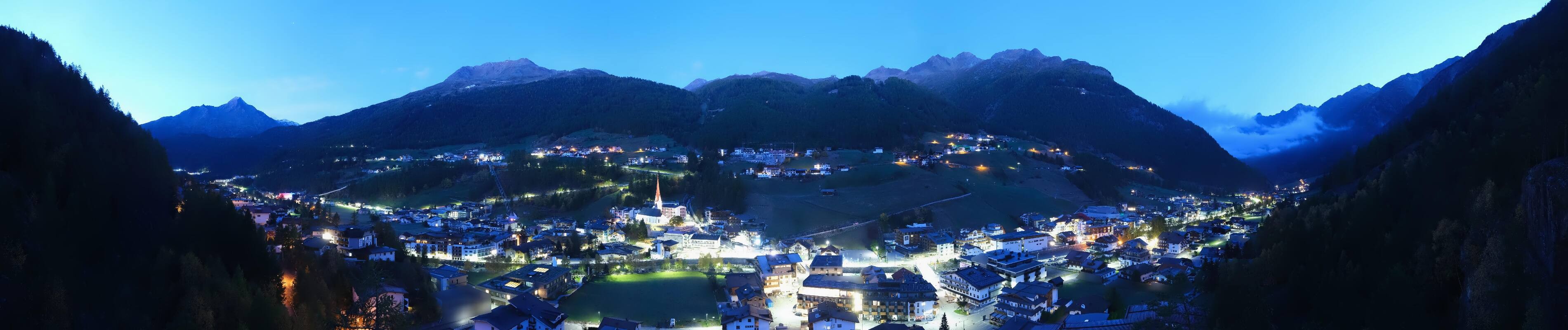 Archiv Foto Webcam Sölden - Ortspanorama
