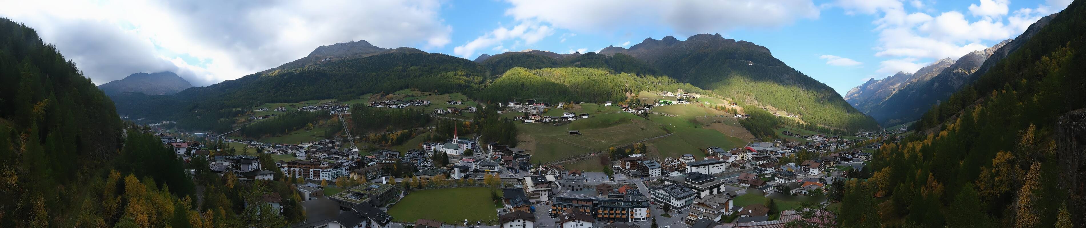 Archiv Foto Webcam Sölden - Ortspanorama
