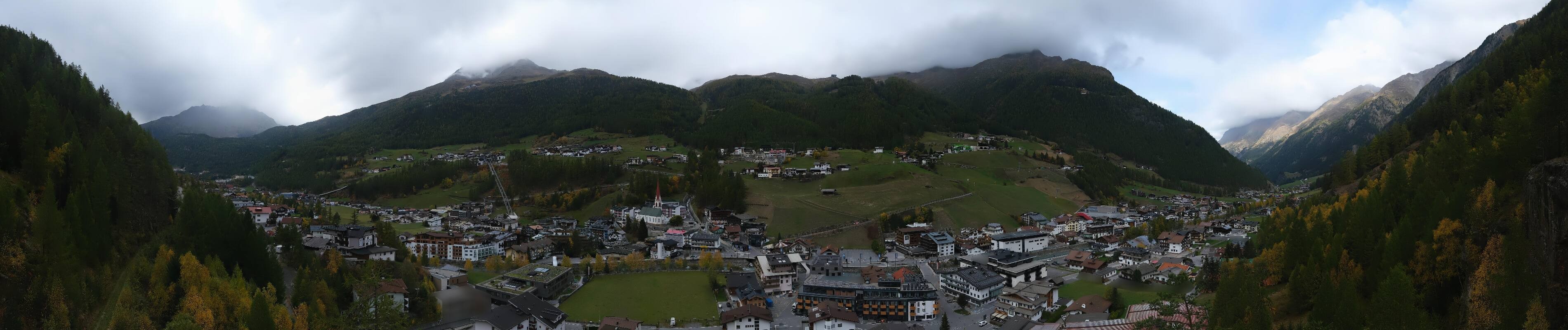 Archiv Foto Webcam Sölden - Ortspanorama