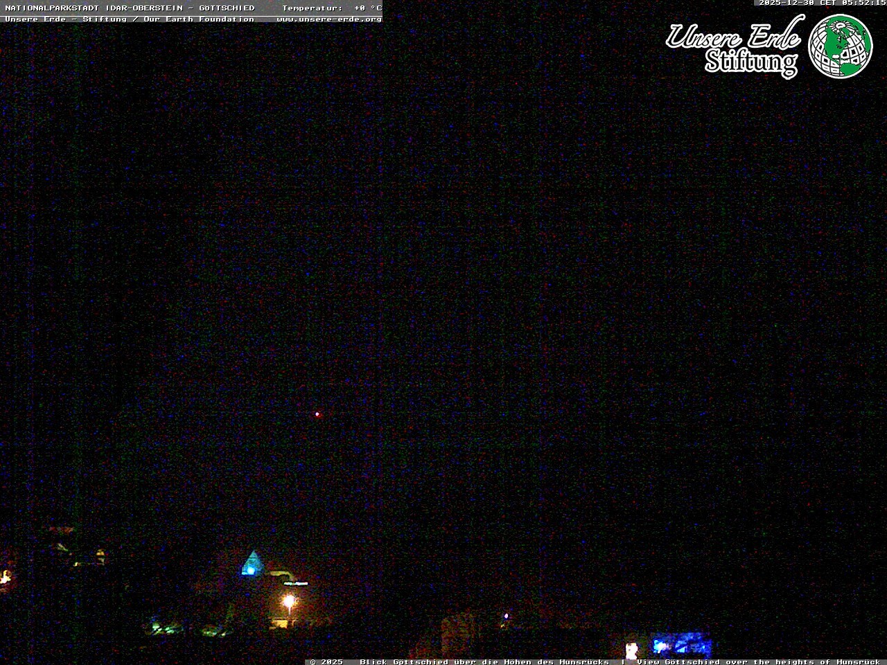 Archiv Foto Webcam Idar-Oberstein: Blick von Göttschied über die Höhen des Hunsrücks