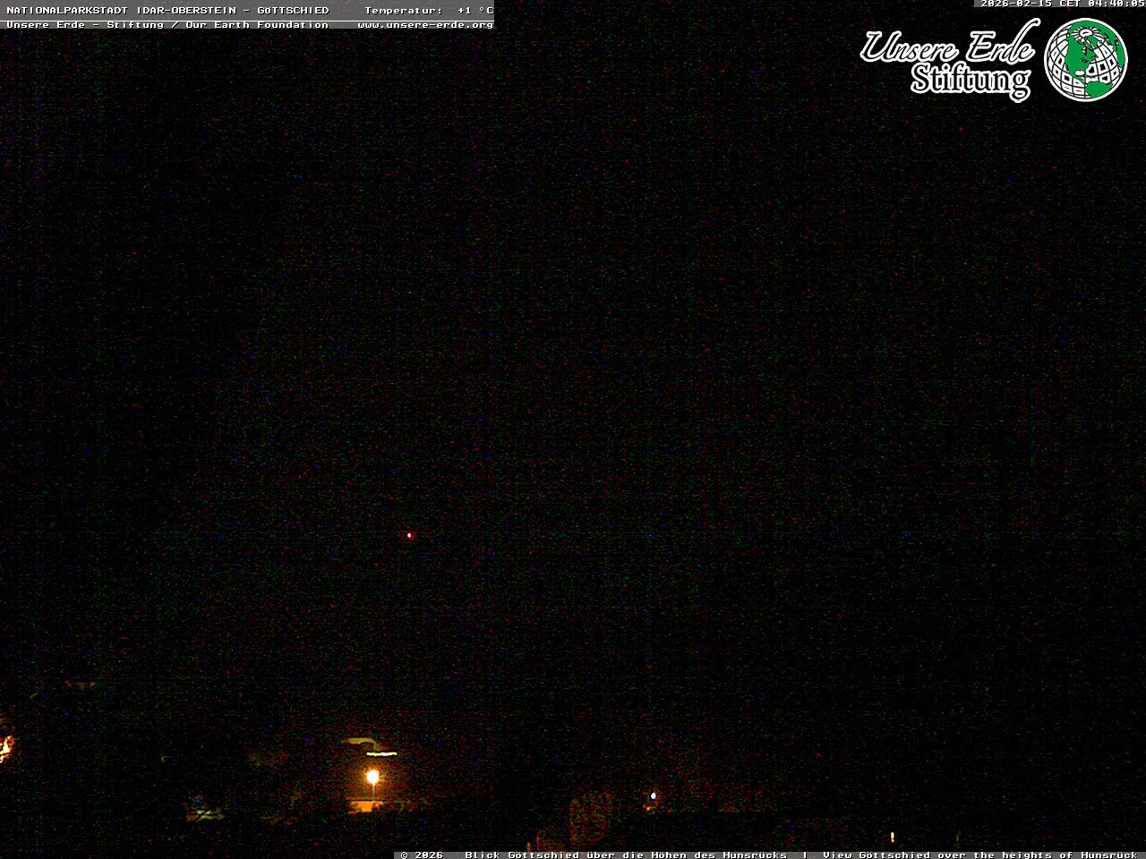 Archiv Foto Webcam Idar-Oberstein: Blick von Göttschied über die Höhen des Hunsrücks