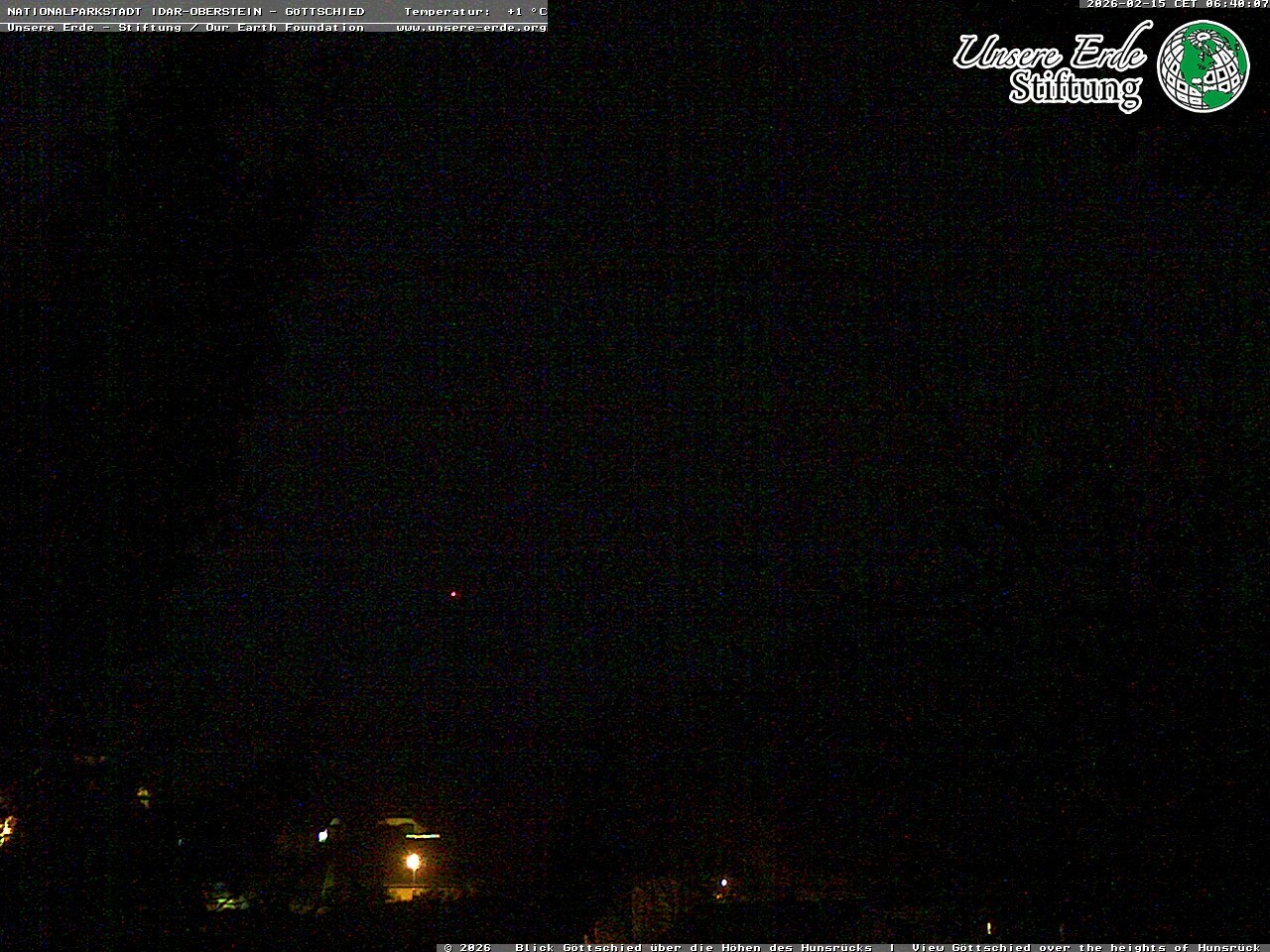 Archiv Foto Webcam Idar-Oberstein: Blick von Göttschied über die Höhen des Hunsrücks