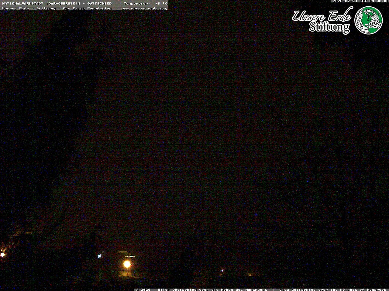 Archiv Foto Webcam Idar-Oberstein: Blick von Göttschied über die Höhen des Hunsrücks