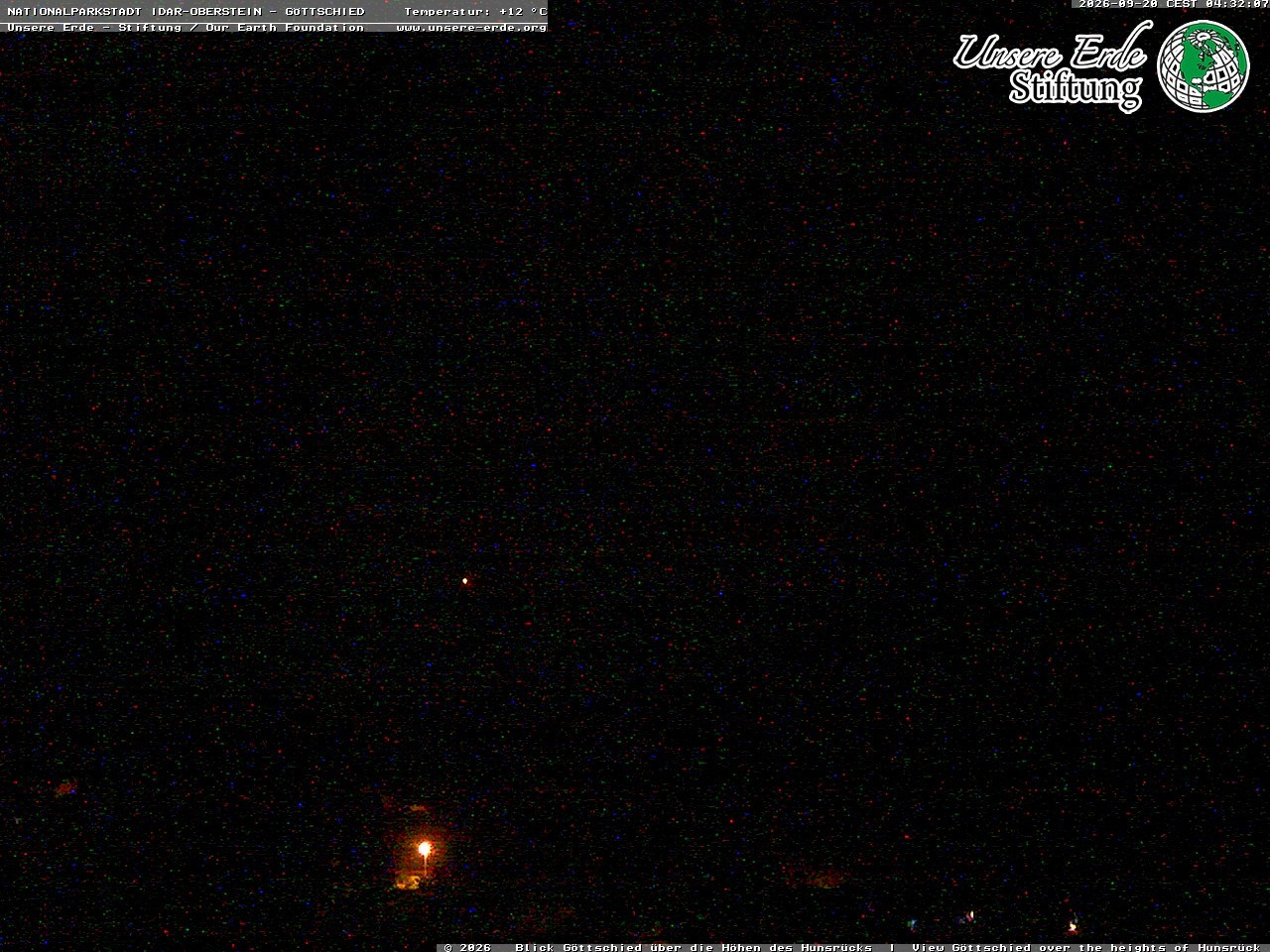 Archiv Foto Webcam Idar-Oberstein: Blick von Göttschied über die Höhen des Hunsrücks
