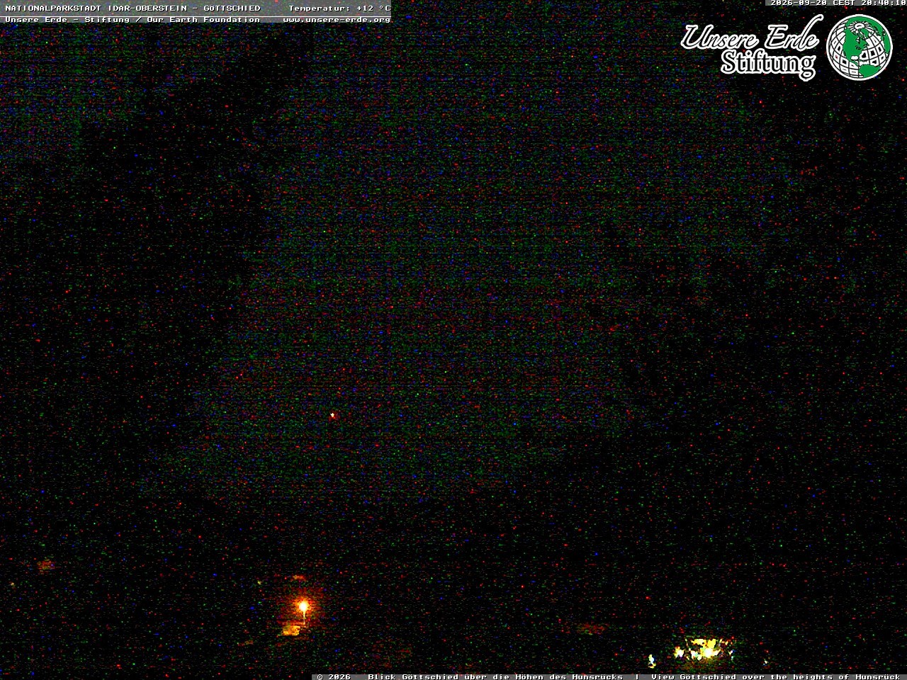 Archiv Foto Webcam Idar-Oberstein: Blick von Göttschied über die Höhen des Hunsrücks