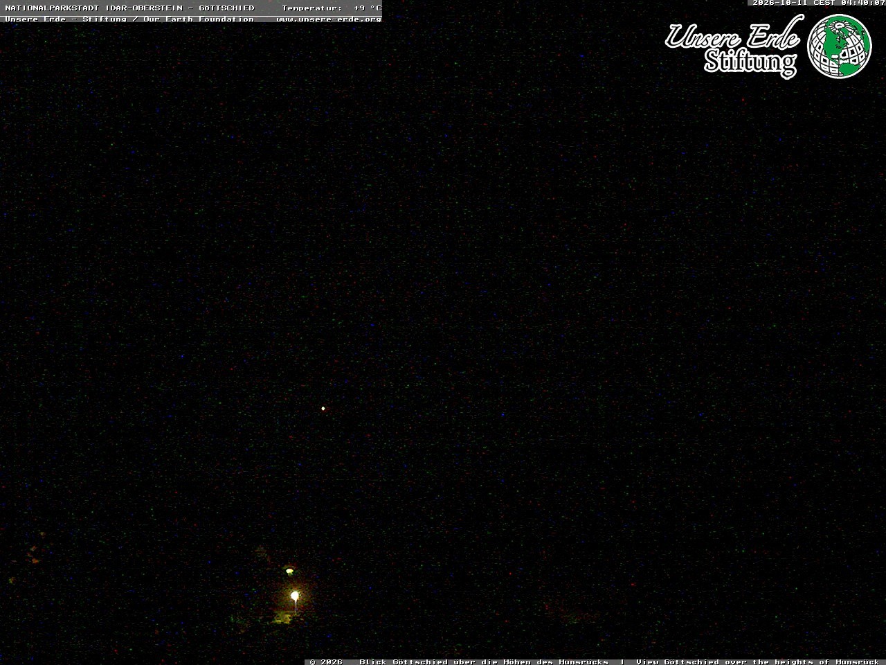 Archiv Foto Webcam Idar-Oberstein: Blick von Göttschied über die Höhen des Hunsrücks