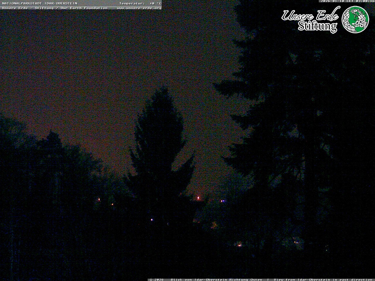 Archiv Foto Webcam Idar-Oberstein: Blick Richtung Osten