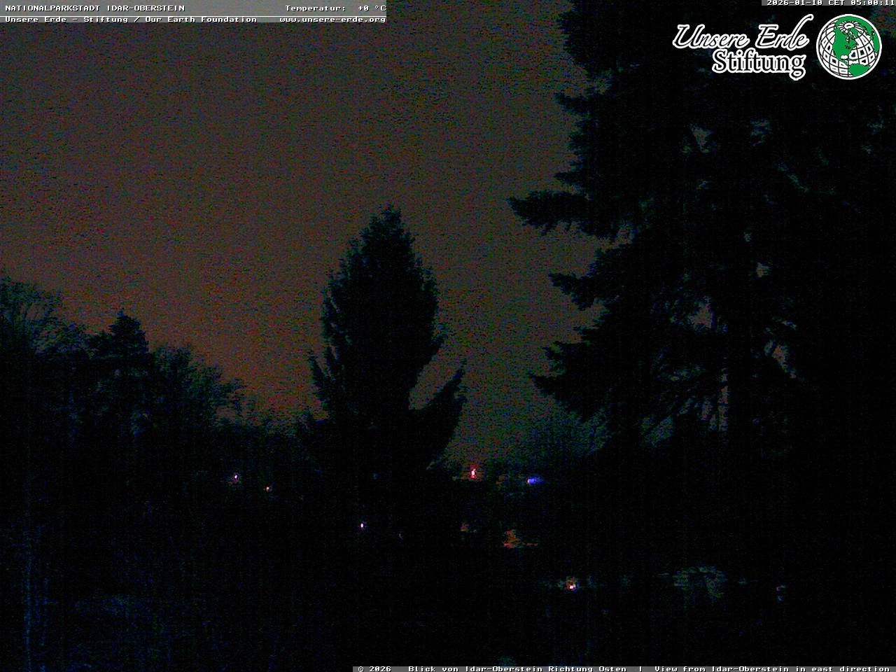 Archiv Foto Webcam Idar-Oberstein: Blick Richtung Osten