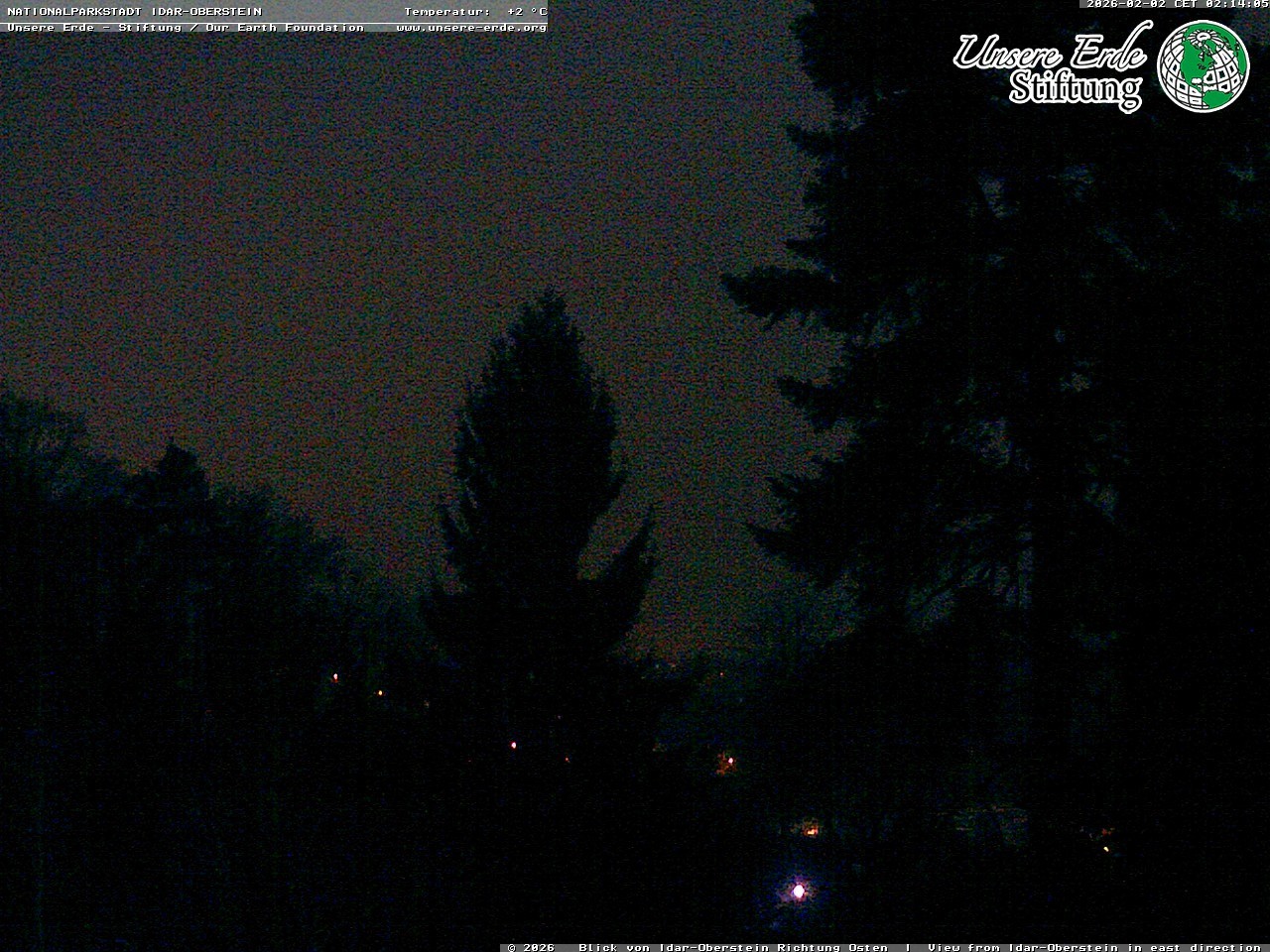 Archiv Foto Webcam Idar-Oberstein: Blick Richtung Osten