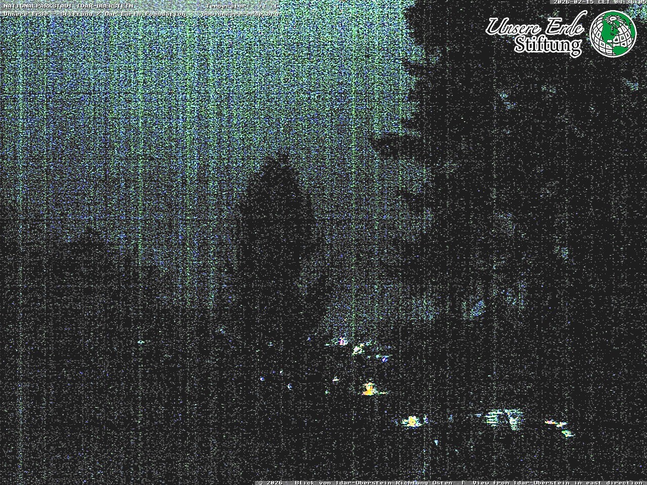 Archiv Foto Webcam Idar-Oberstein: Blick Richtung Osten