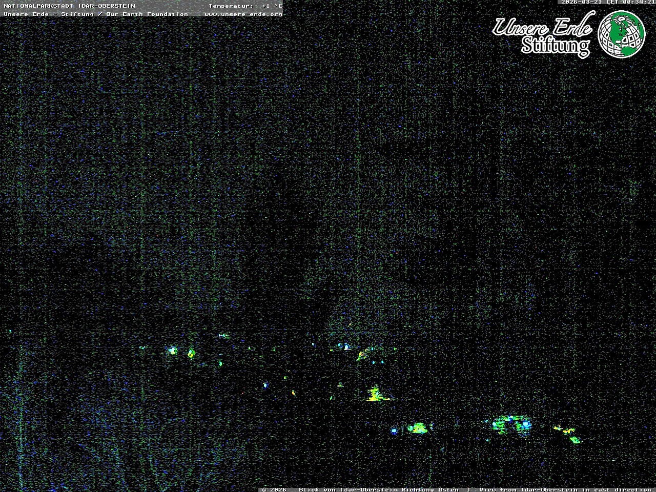 Archiv Foto Webcam Idar-Oberstein: Blick Richtung Osten