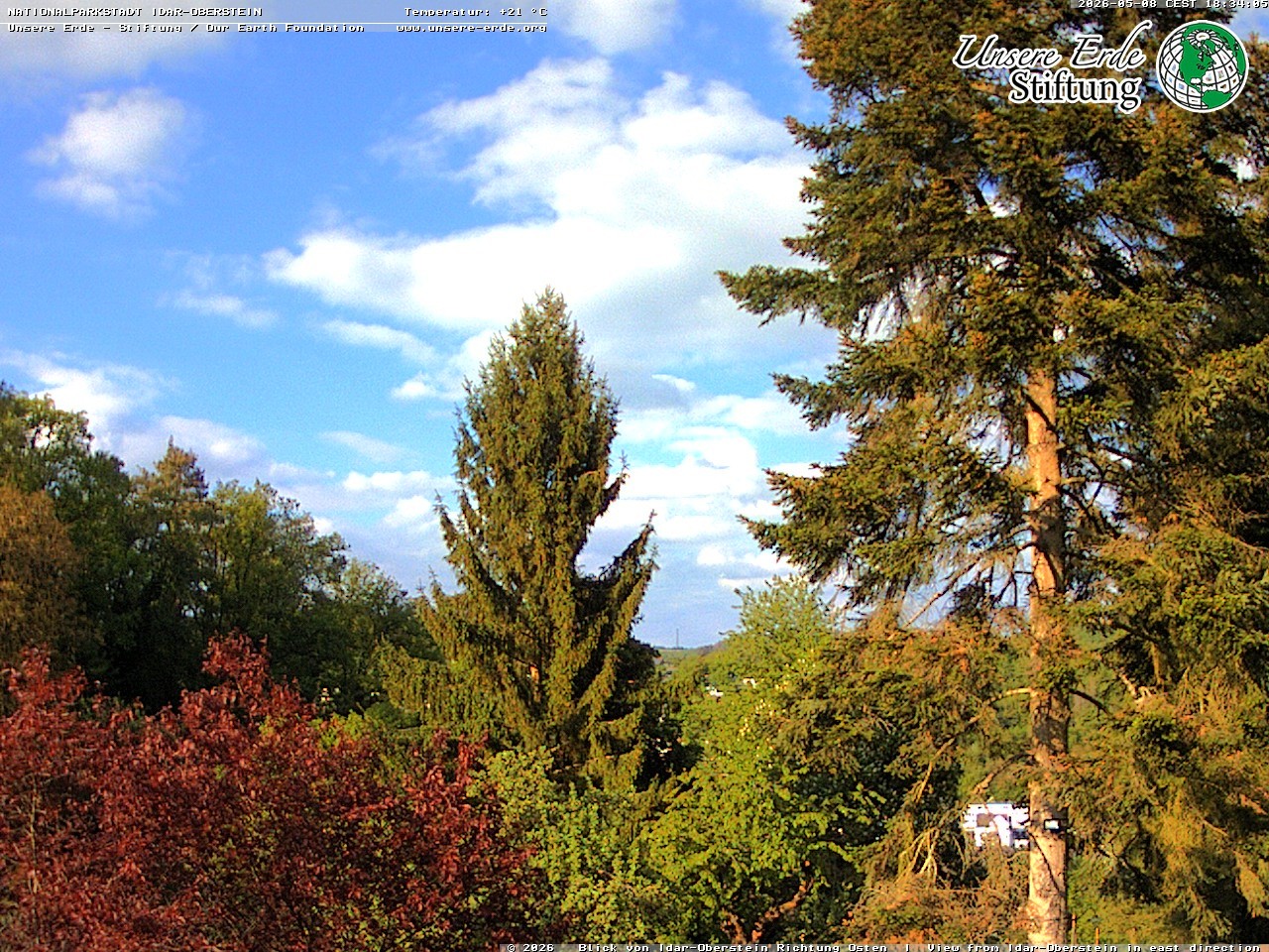 Archived image Webcam City of Idar-Oberstein