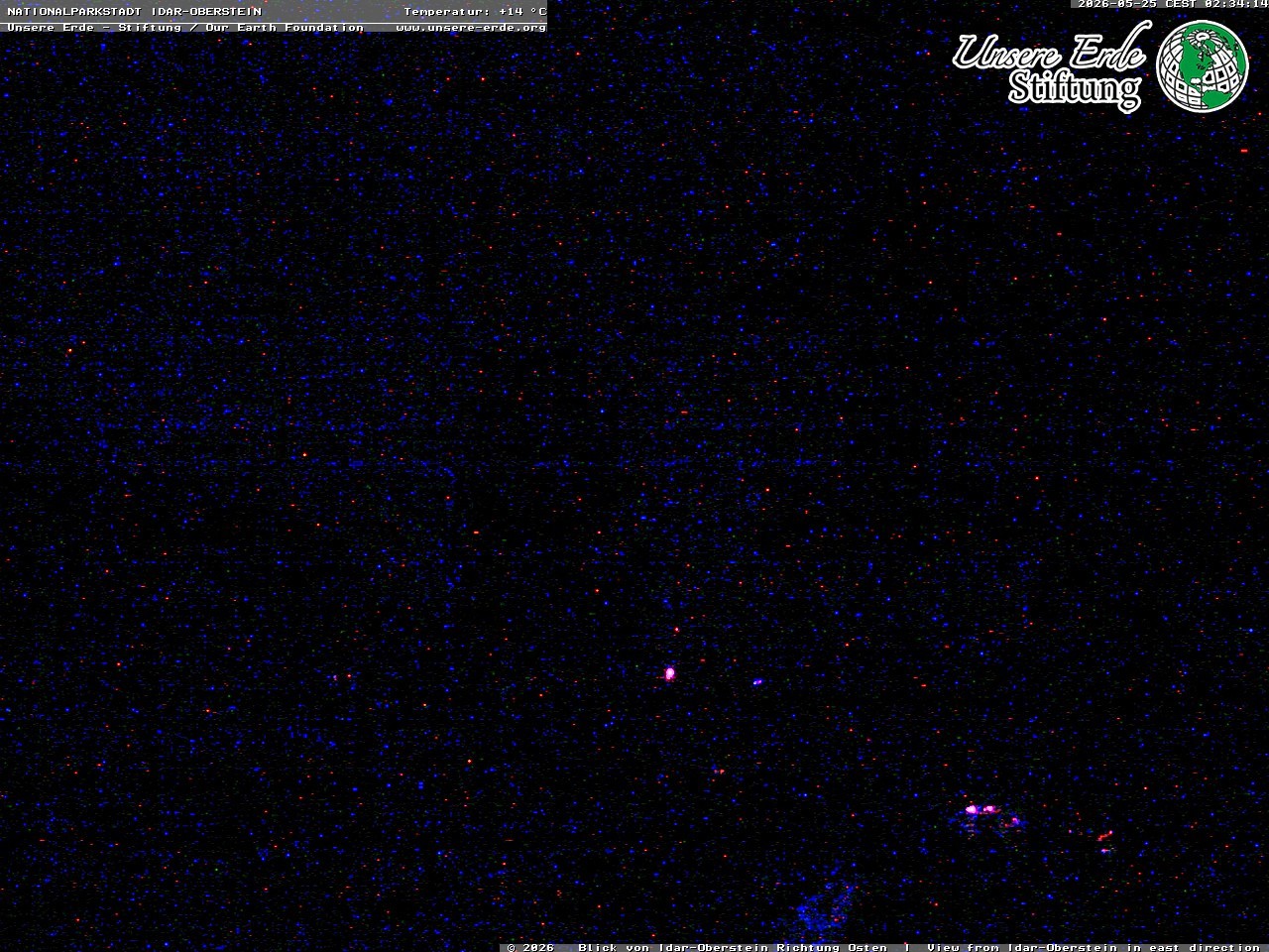 Archiv Foto Webcam Idar-Oberstein: Blick Richtung Osten