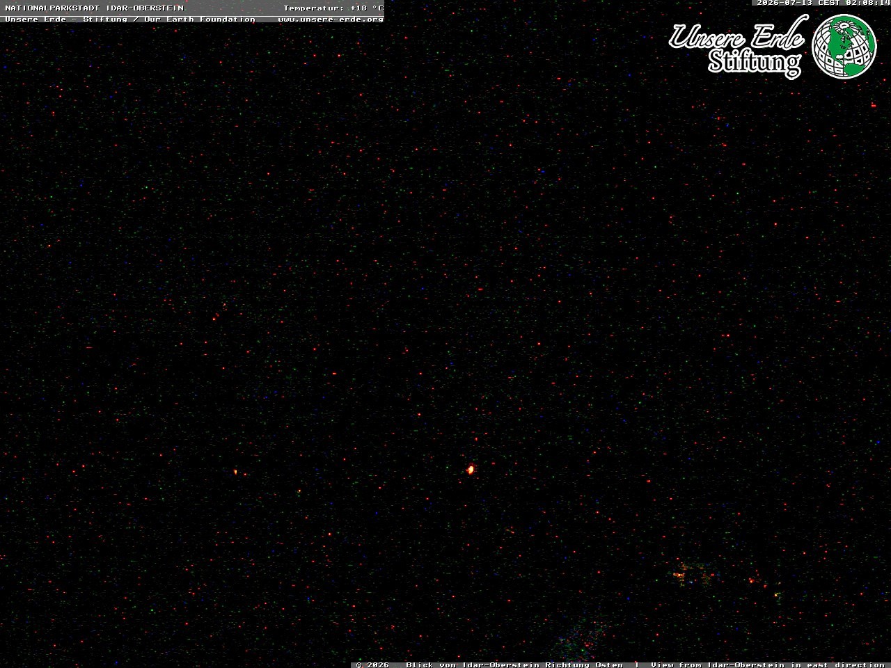 Archiv Foto Webcam Idar-Oberstein: Blick Richtung Osten