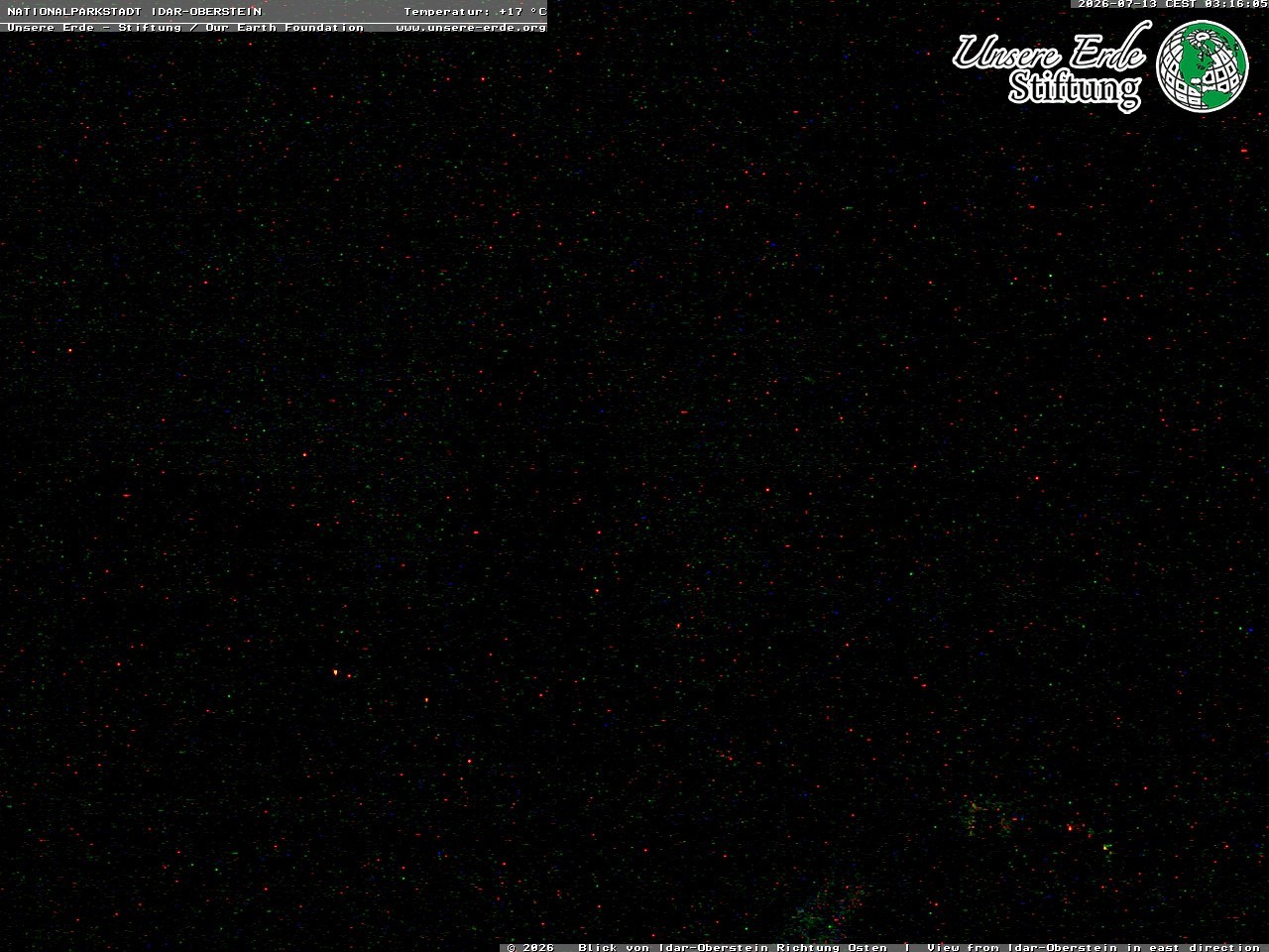 Archiv Foto Webcam Idar-Oberstein: Blick Richtung Osten