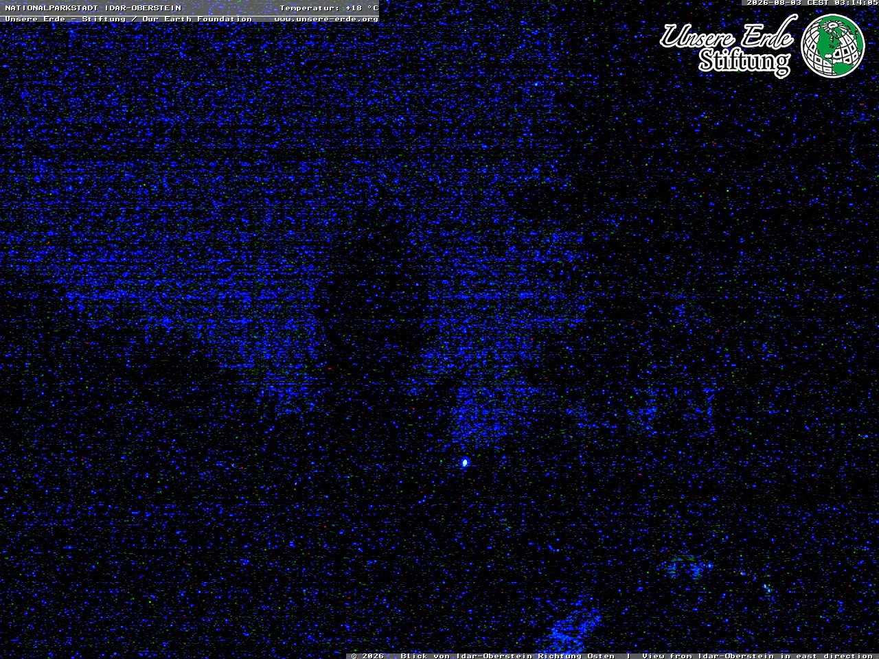 Archiv Foto Webcam Idar-Oberstein: Blick Richtung Osten