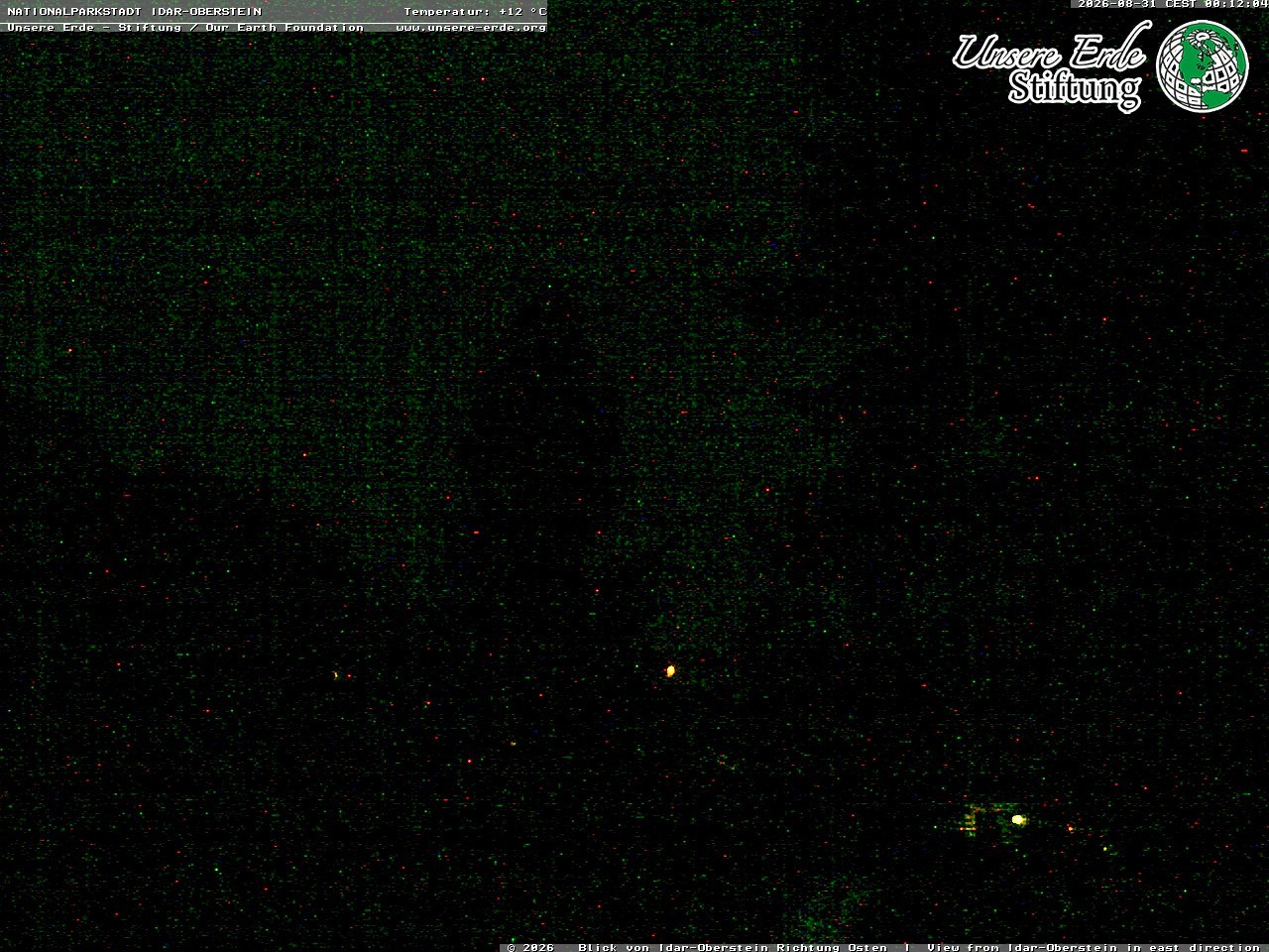 Archiv Foto Webcam Idar-Oberstein: Blick Richtung Osten