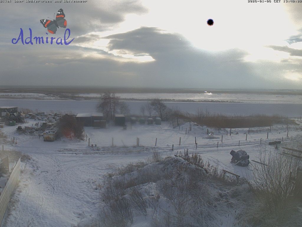 Archiv Foto Webcam Spiekeroog: Haus Admiral