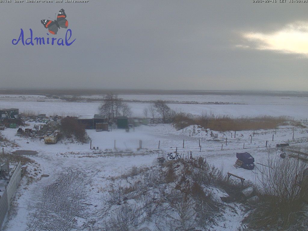 Archived image Webcam Spiekeroog: House Admiral