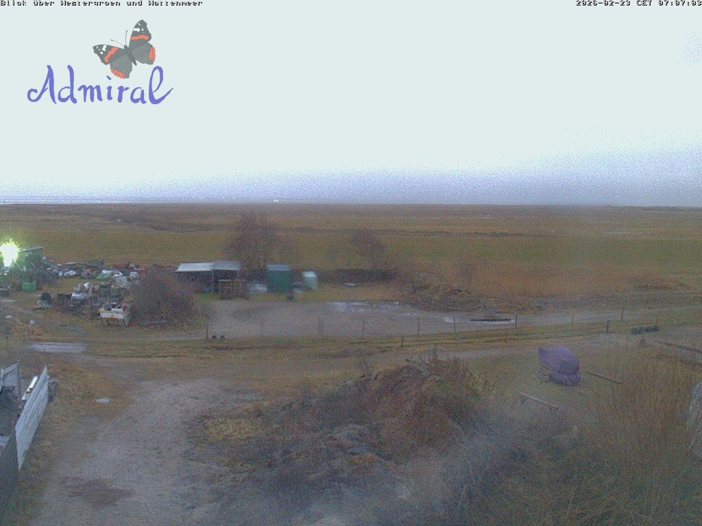 Archiv Foto Webcam Spiekeroog: Haus Admiral