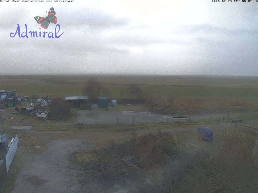 Archiv Foto Webcam Spiekeroog: Haus Admiral