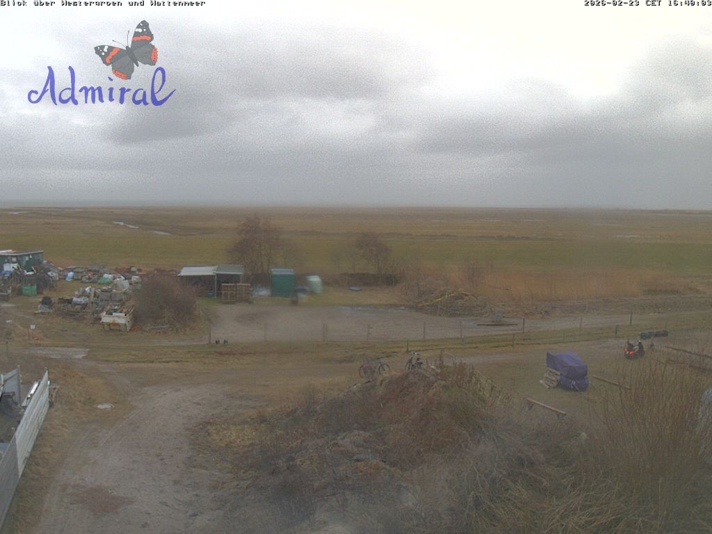 Archiv Foto Webcam Spiekeroog: Haus Admiral