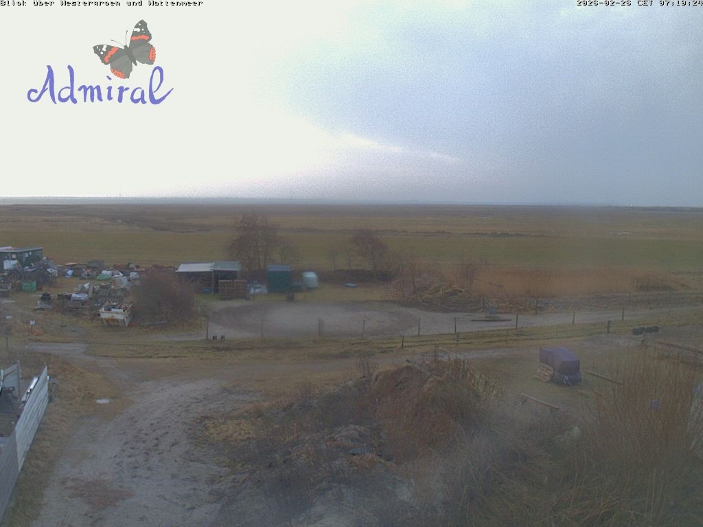 Archived image Webcam Spiekeroog: House Admiral