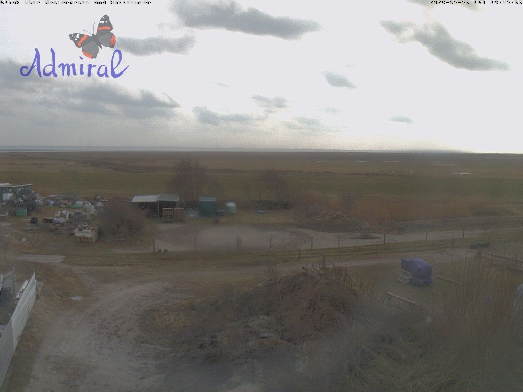 Archived image Webcam Spiekeroog: House Admiral