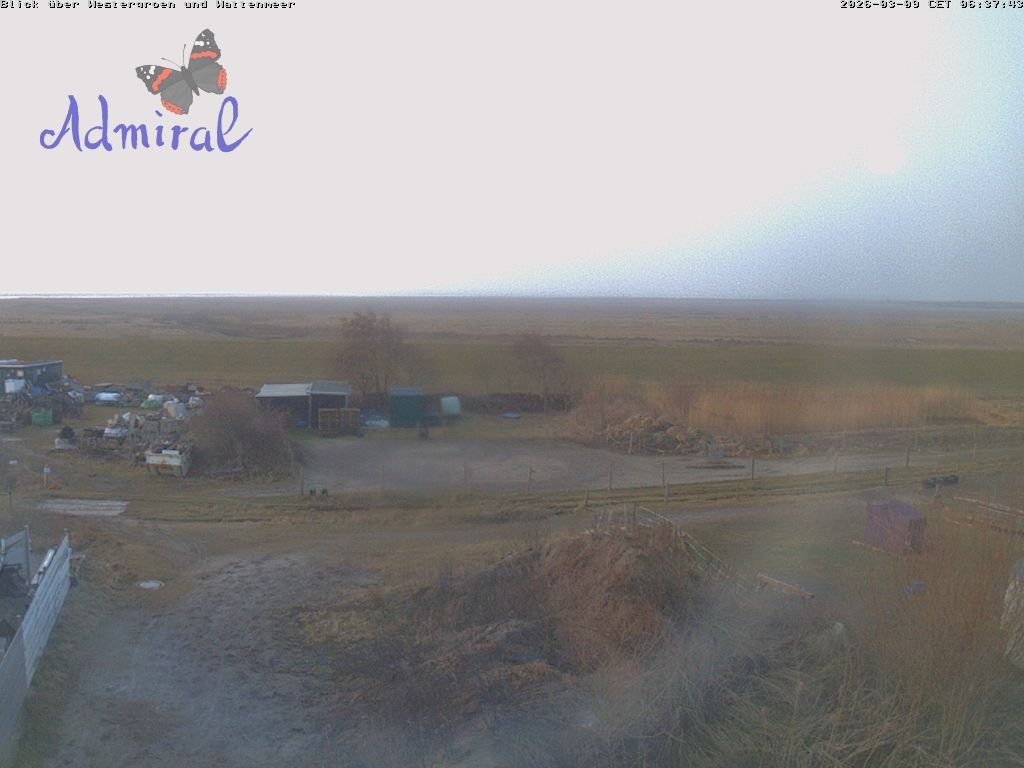 Archived image Webcam Spiekeroog: House Admiral