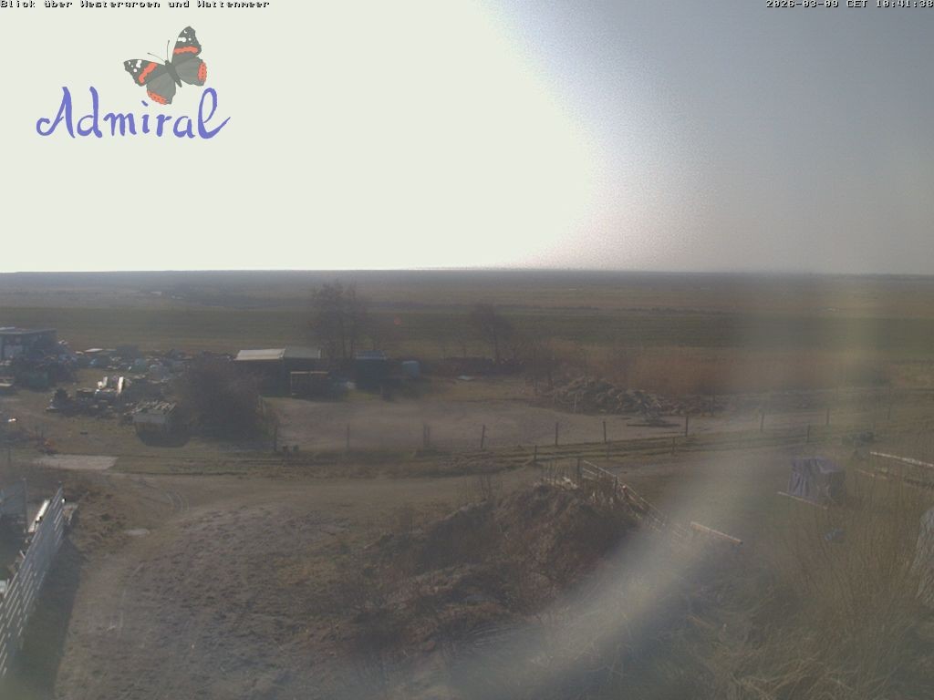 Archived image Webcam Spiekeroog: House Admiral