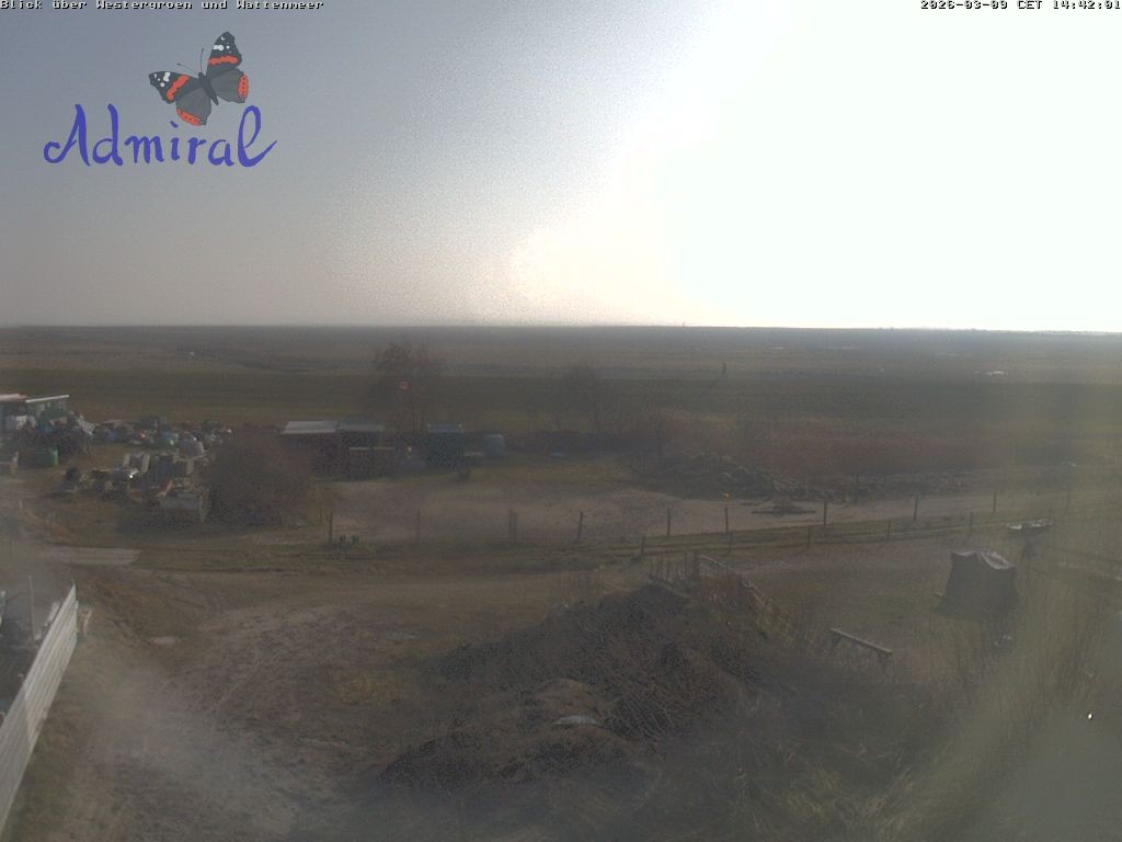 Archived image Webcam Spiekeroog: House Admiral