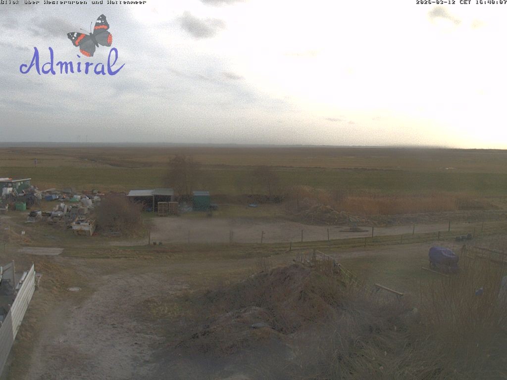 Archiv Foto Webcam Spiekeroog: Haus Admiral