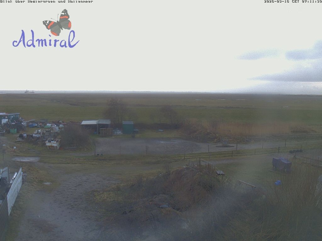 Archiv Foto Webcam Spiekeroog: Haus Admiral