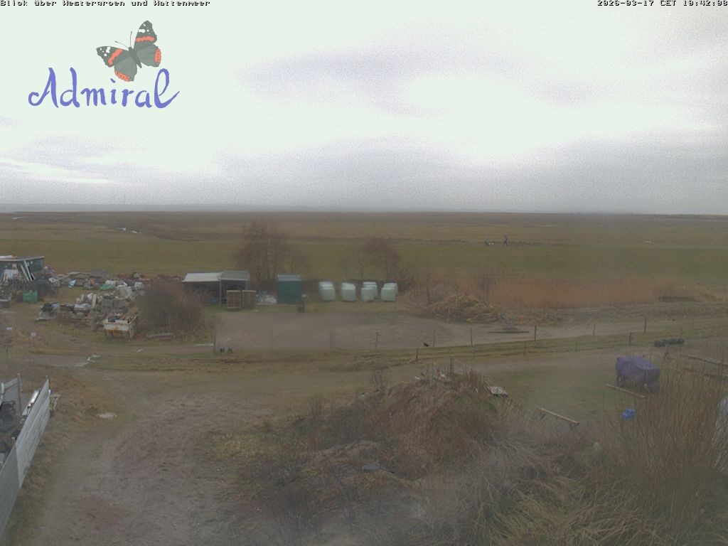 Archiv Foto Webcam Spiekeroog: Haus Admiral