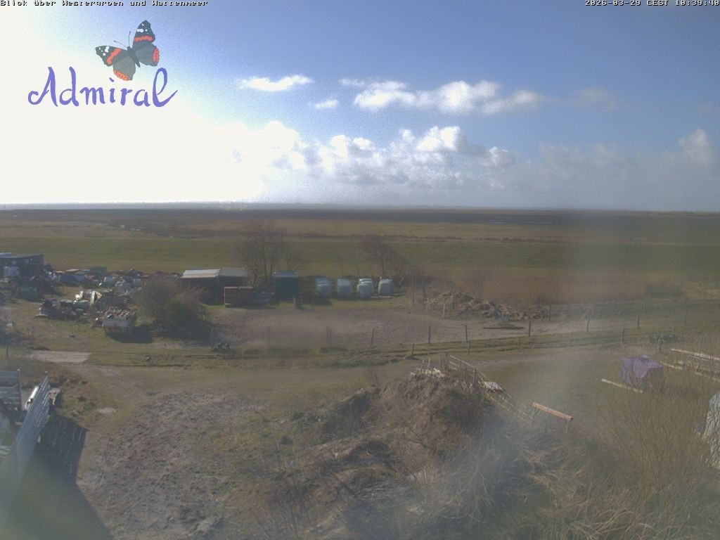 Archiv Foto Webcam Spiekeroog: Haus Admiral