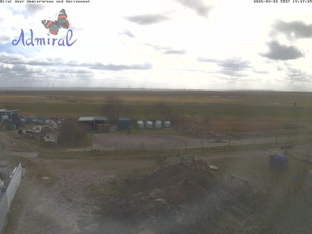 Archiv Foto Webcam Spiekeroog: Haus Admiral