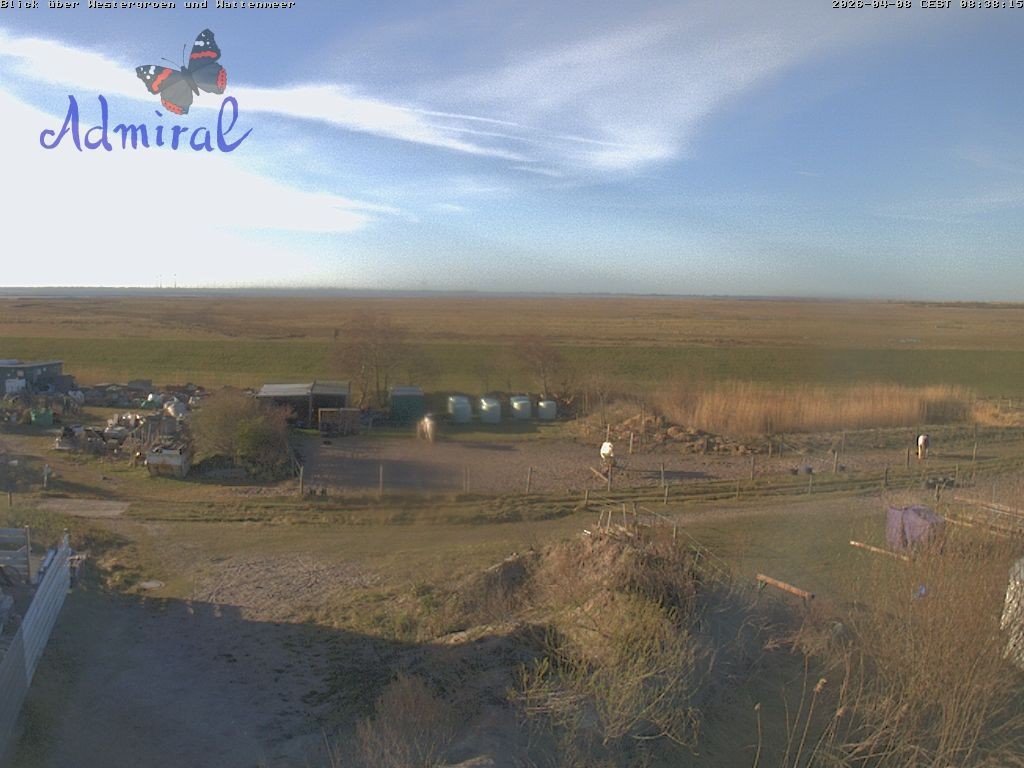 Archiv Foto Webcam Spiekeroog: Haus Admiral