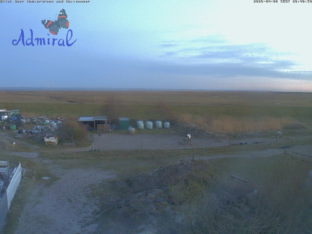 Archiv Foto Webcam Spiekeroog: Haus Admiral