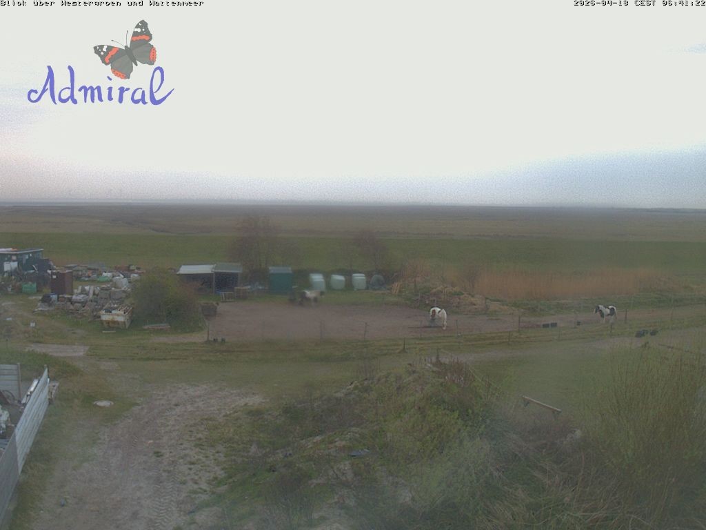Archived image Webcam Spiekeroog: House Admiral