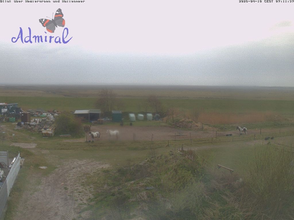 Archived image Webcam Spiekeroog: House Admiral