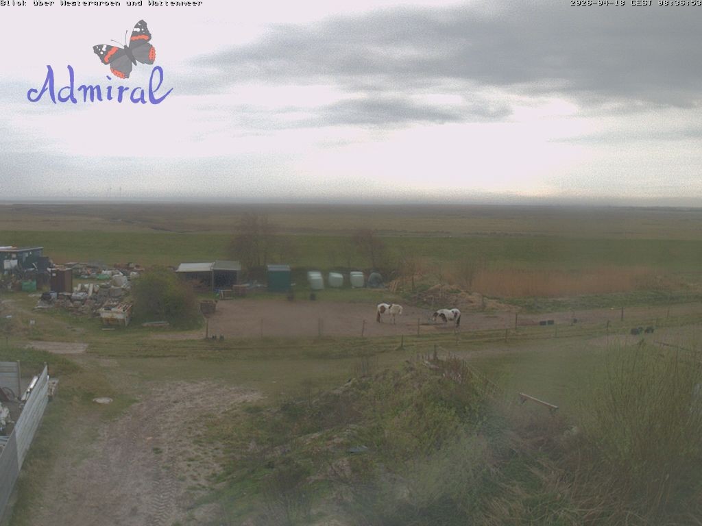 Archived image Webcam Spiekeroog: House Admiral