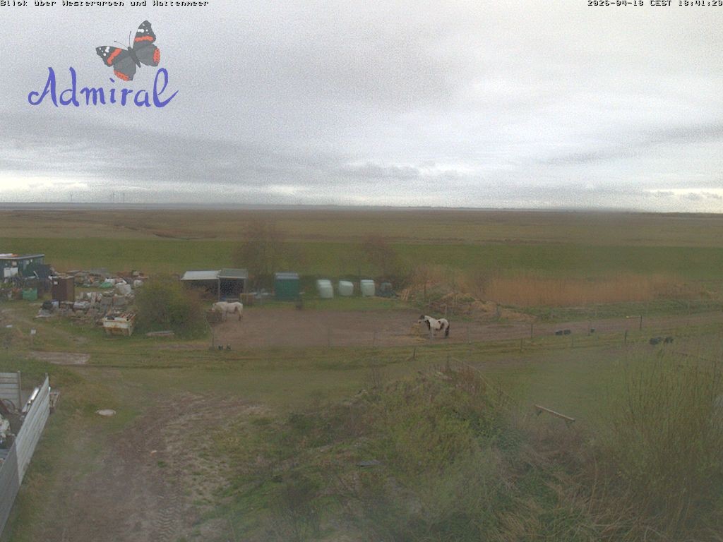 Archived image Webcam Spiekeroog: House Admiral