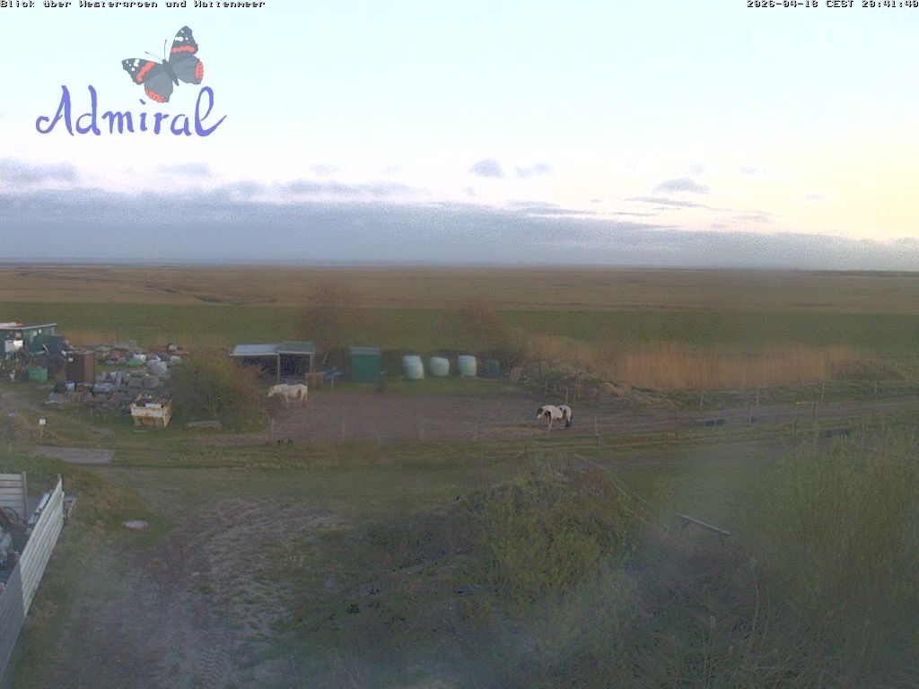 Archived image Webcam Spiekeroog: House Admiral