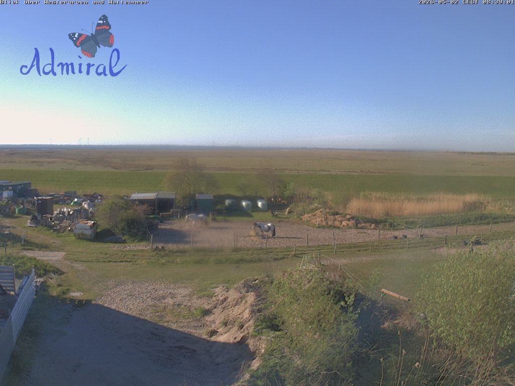 Archiv Foto Webcam Spiekeroog: Haus Admiral