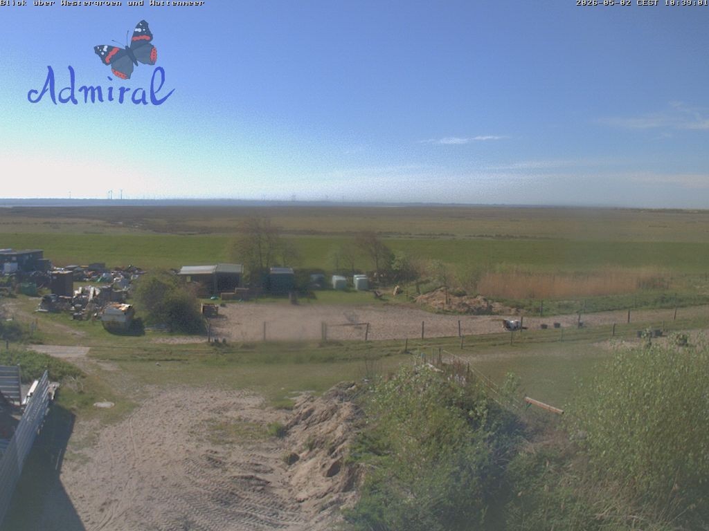 Archiv Foto Webcam Spiekeroog: Haus Admiral