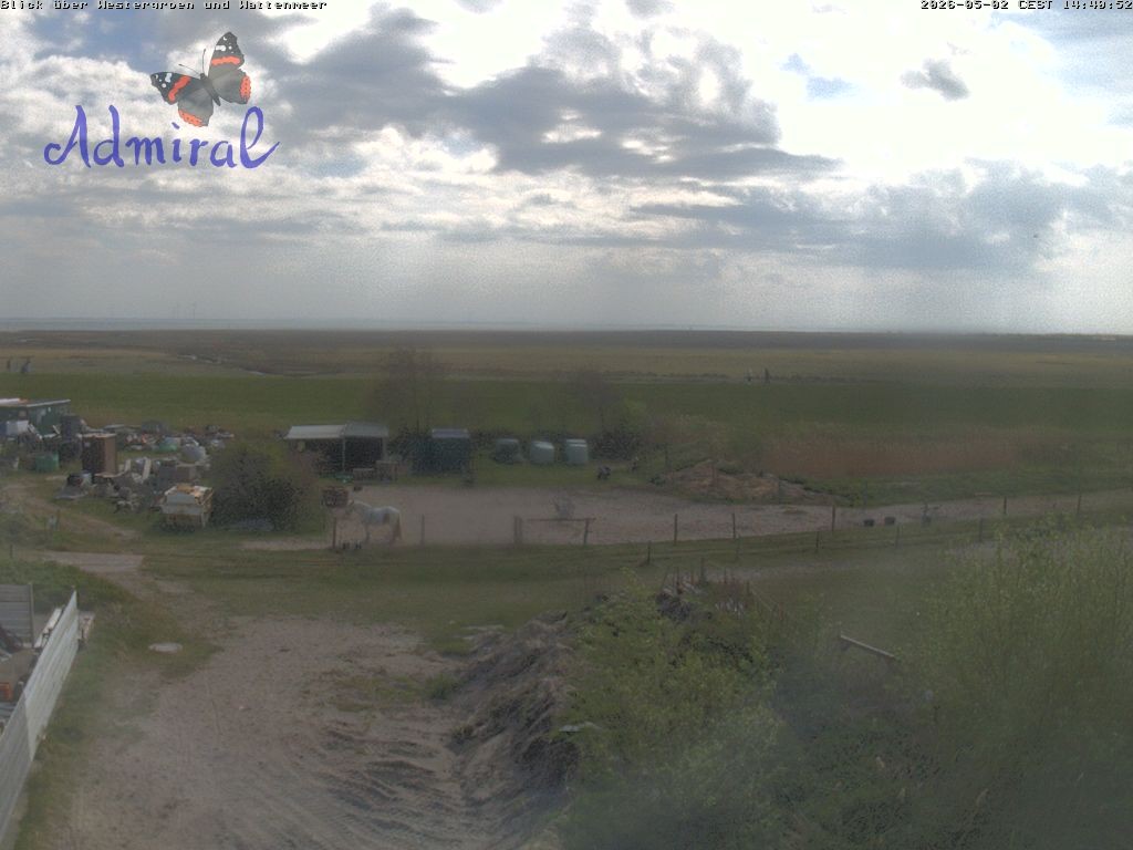 Archiv Foto Webcam Spiekeroog: Haus Admiral