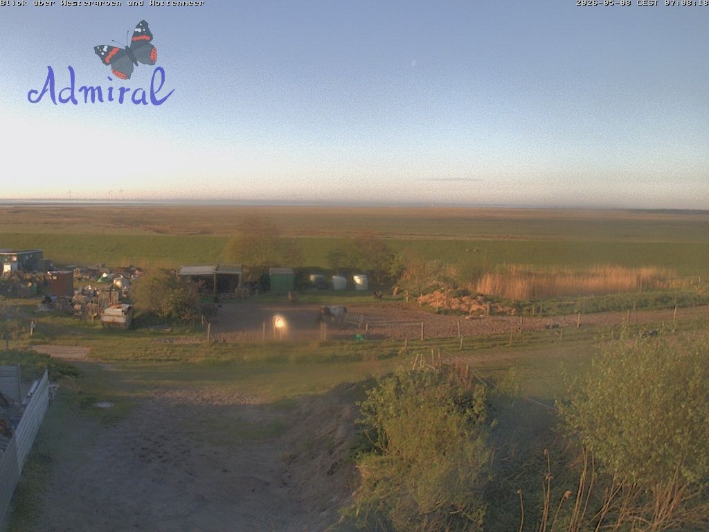 Archiv Foto Webcam Spiekeroog: Haus Admiral