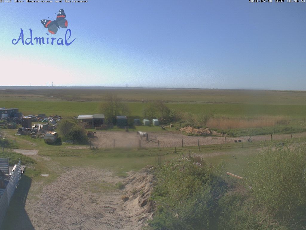 Archiv Foto Webcam Spiekeroog: Haus Admiral