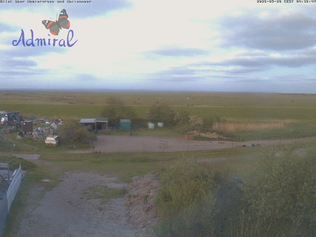 Archived image Webcam Spiekeroog: House Admiral