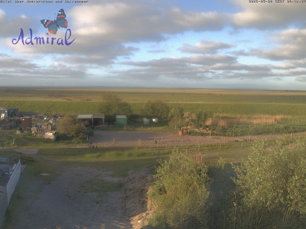 Archiv Foto Webcam Spiekeroog: Haus Admiral